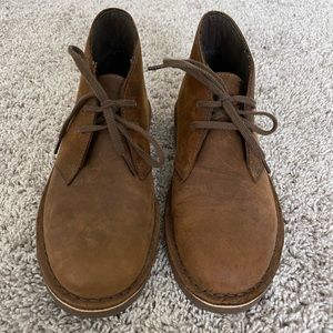 Clark brown shoes